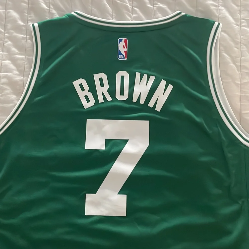 Boston Green Men's Basketball Jersey - Number 7